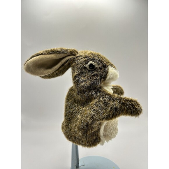 Folkmanis Little Hare Plush Hand Puppet Bunny Rabbit Stage Puppet Show - Picture 6 of 16